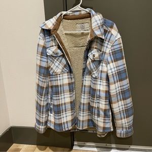 NWOT Plaid Shacket